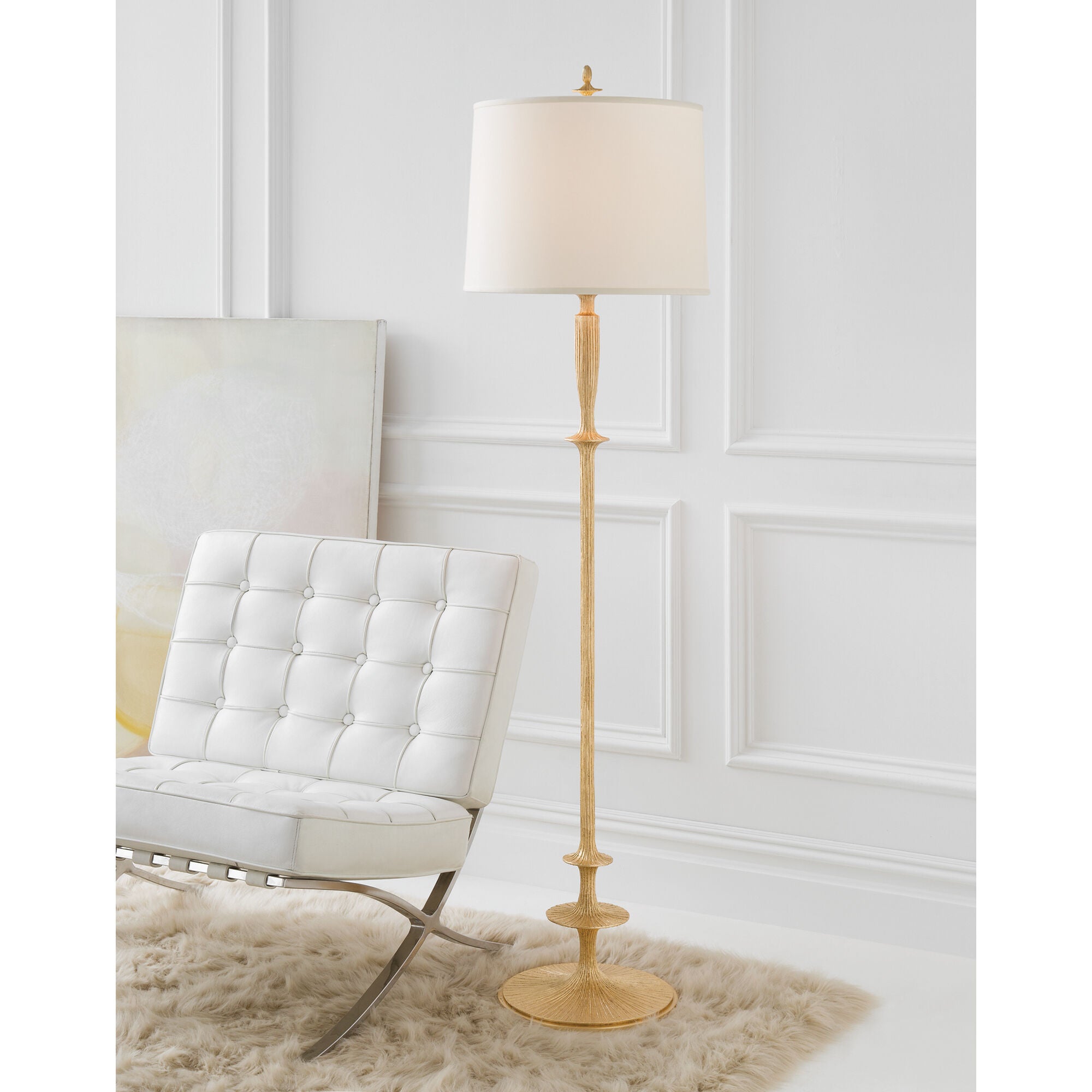 Barbara Barry Lotus 68 Inch Floor Lamp